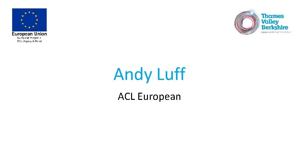 Andy Luff ACL European 