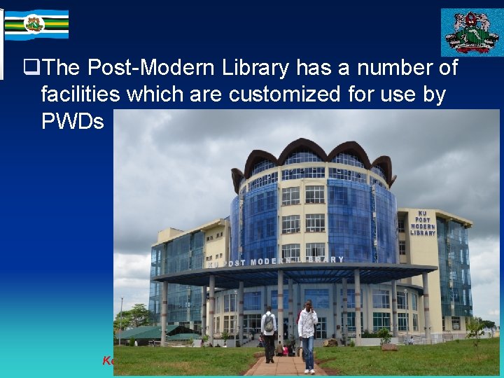 q. The Post-Modern Library has a number of facilities which are customized for use