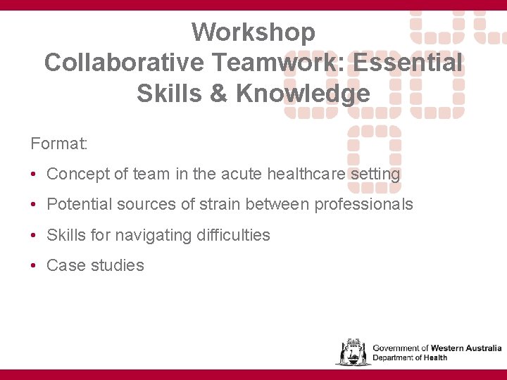 Developing Collaborative Practice Innovations in Allied Health Student