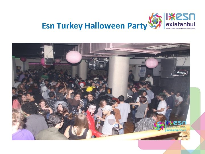 Esn Turkey Halloween Party 