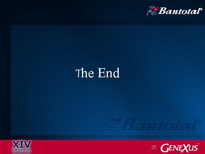 The End 25 