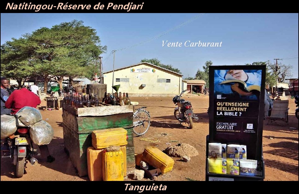 Natitingou-Réserve de Pendjari Vente Carburant Tanguieta 