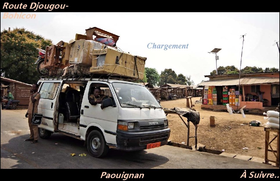 Route Djougou. Bohicon Chargement Paouignan À Suivre… 