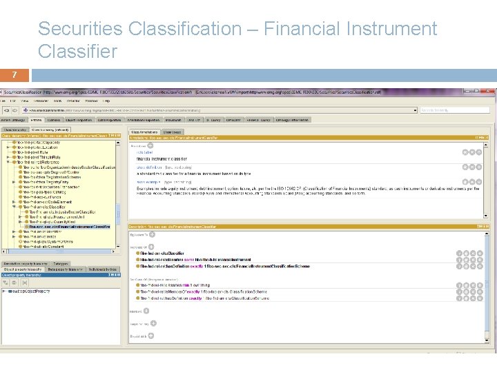 Securities Classification – Financial Instrument Classifier 7 