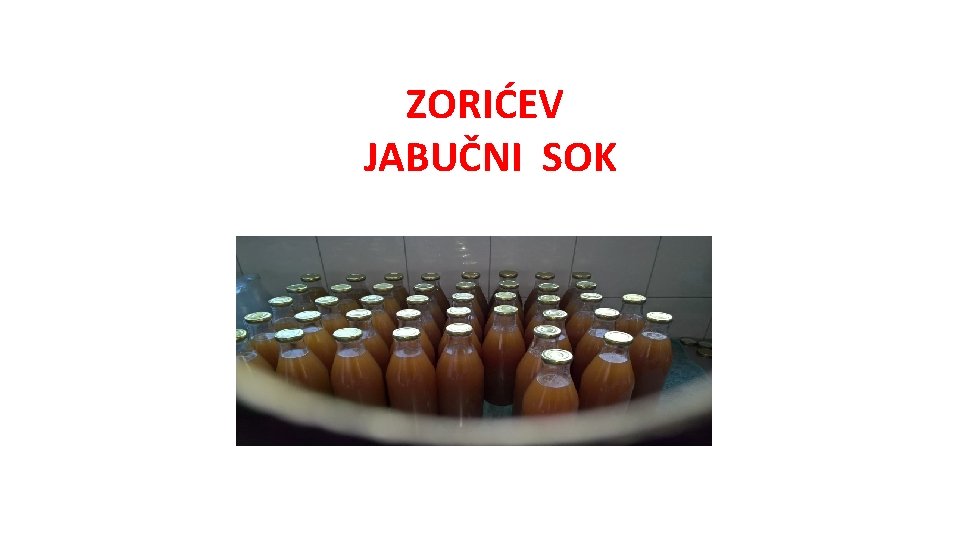 ZORIĆEV JABUČNI SOK 