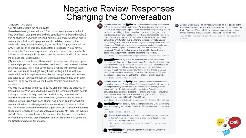 Negative Review Responses Changing the Conversation 