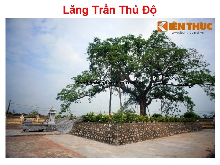 Lăng Trần Thủ Độ Chạm khắc gỗ ở chùa Thái Lạc 