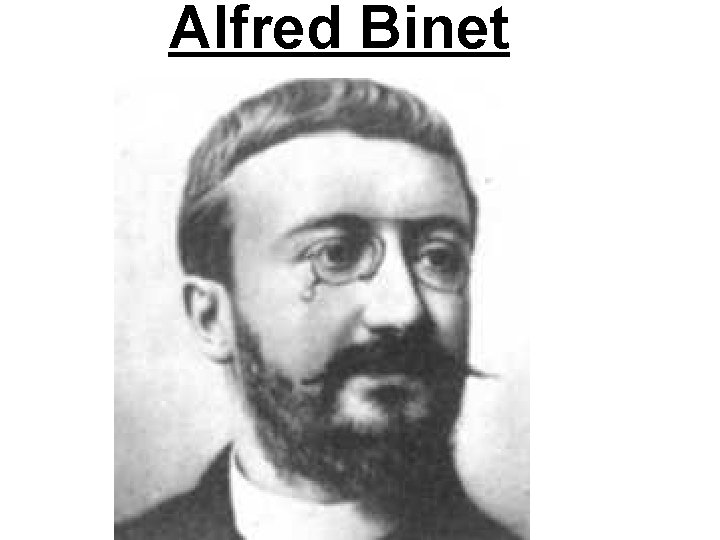 Alfred Binet 