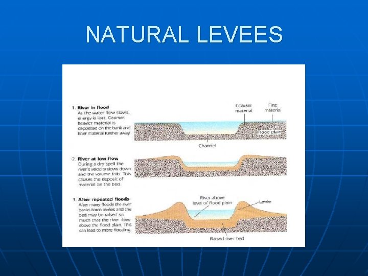 NATURAL LEVEES 