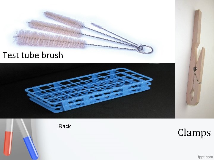 Test tube brush Rack Clamps 