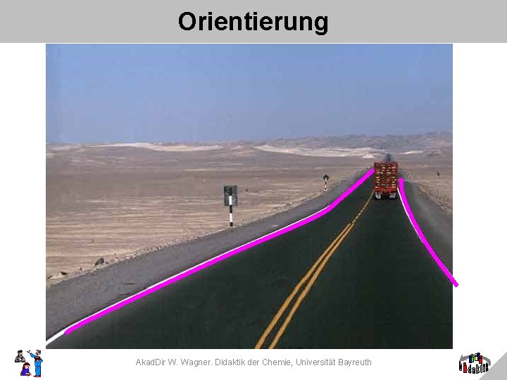 Orientierung Akad. Dir W. Wagner. Didaktik der Chemie, Universität Bayreuth 