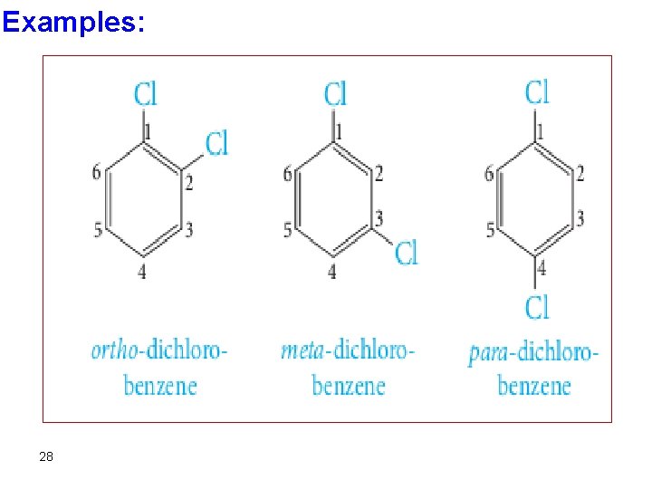 Examples: 28 