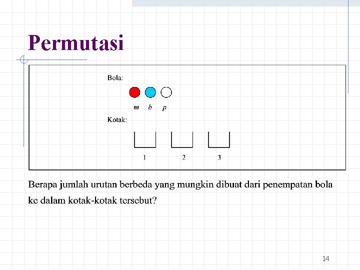 Permutasi 14 