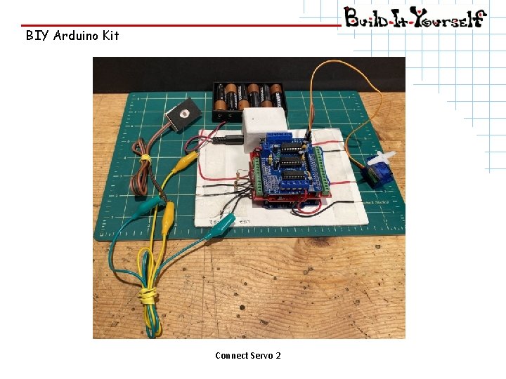 BIY Arduino Kit Connect Servo 2 