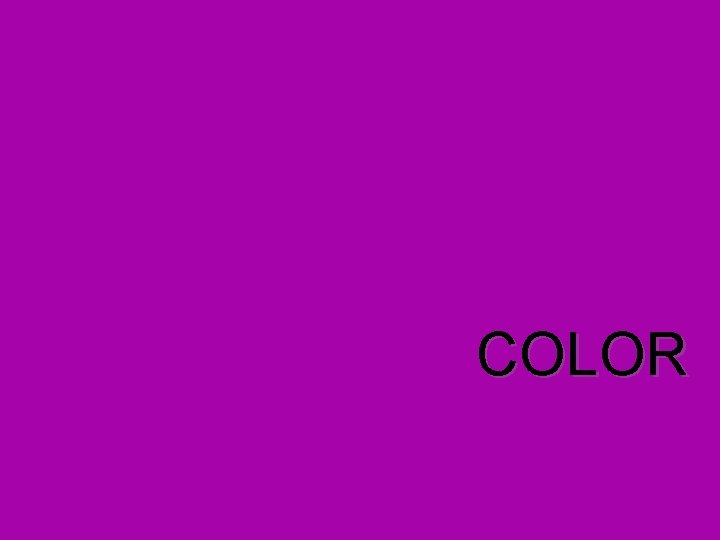 COLOR 
