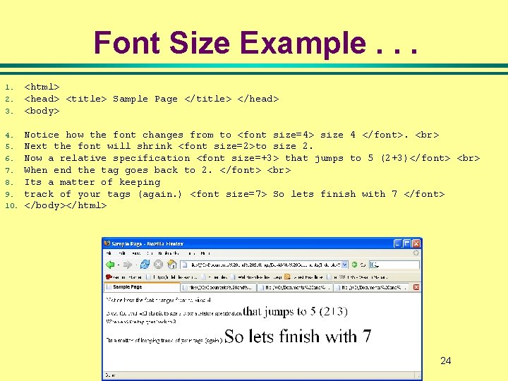 Font Size Example. . . 1. 2. 3. 4. 5. 6. 7. 8. 9. Font Size Example. . . 1. 2. 3. 4. 5. 6. 7. 8. 9.