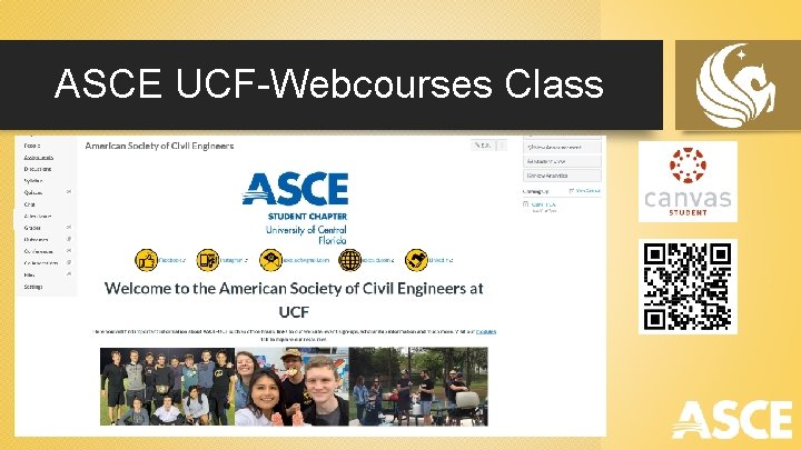 ASCE UCF-Webcourses Class 