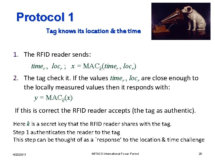 Protocol 1…. . . . 1. …………. . bbb. …. . . ………. Tag