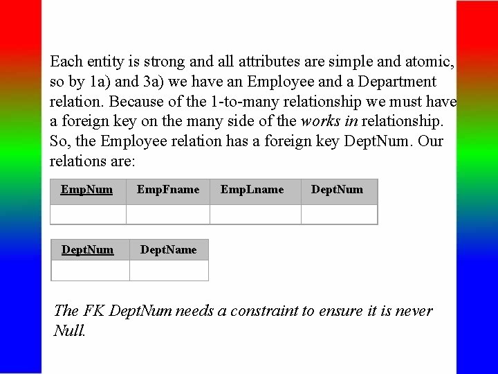 Each entity is strong and all attributes are simple and atomic, so by 1