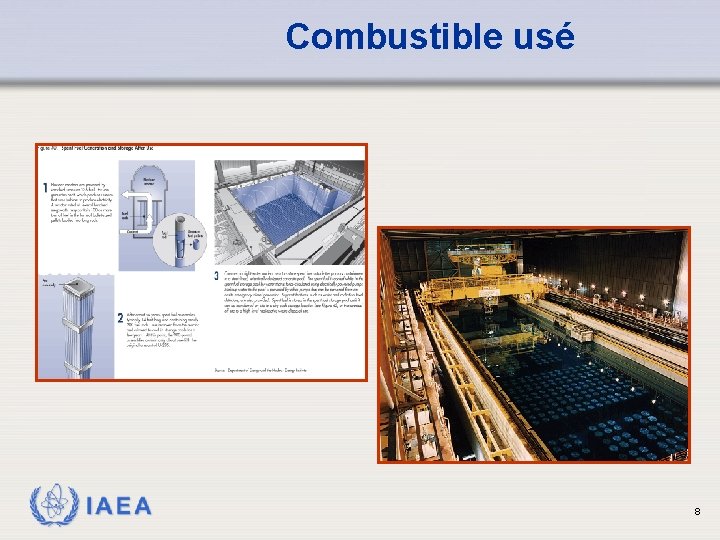 Combustible usé IAEA 8 