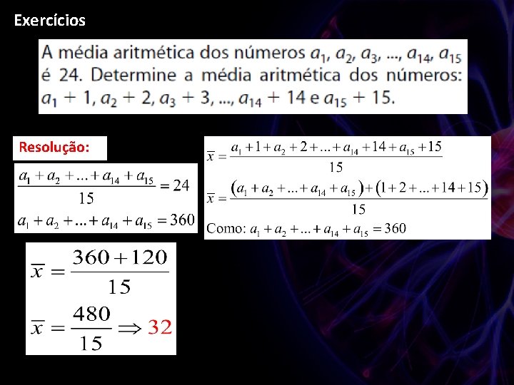 Exercícios Resolução: 