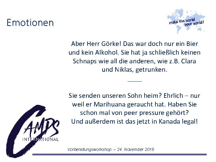 Emotionen Aber Herr Görke! Das war doch nur ein Bier und kein Alkohol. Sie