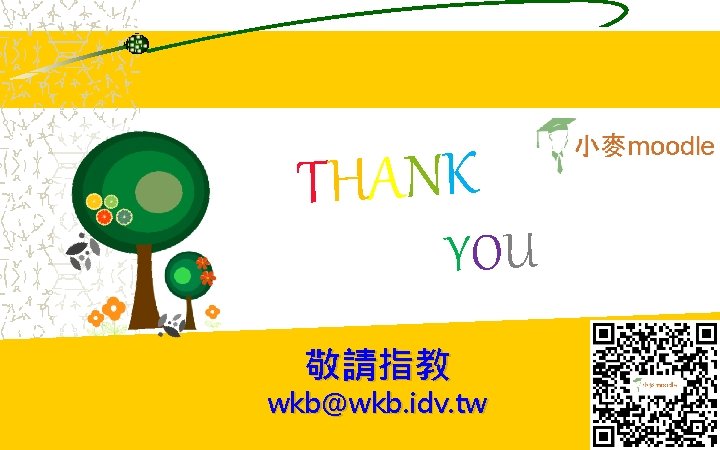 T H ANK Y OU 敬請指教 wkb@wkb. idv. tw 34 