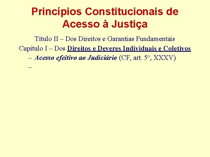 ACESSO JUSTIA como Direito Fundamental CARLOS HENRIQUE BEZERRA