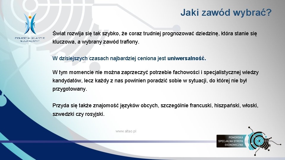 Jaki zawód wybrać? Świat rozwija się tak szybko, że coraz trudniej prognozować dziedzinę, która