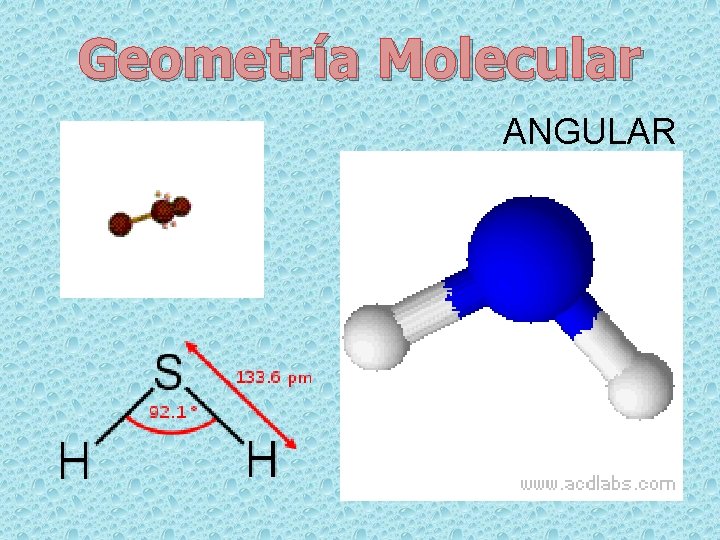 Geometría Molecular ANGULAR 