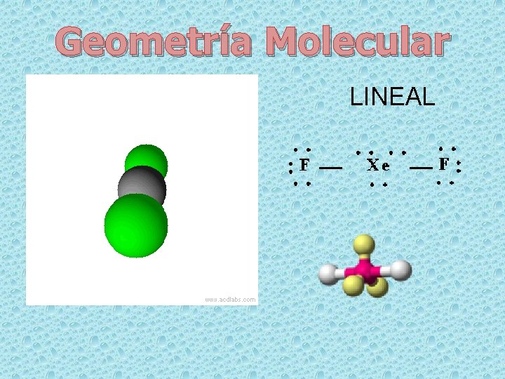 Geometría Molecular LINEAL 