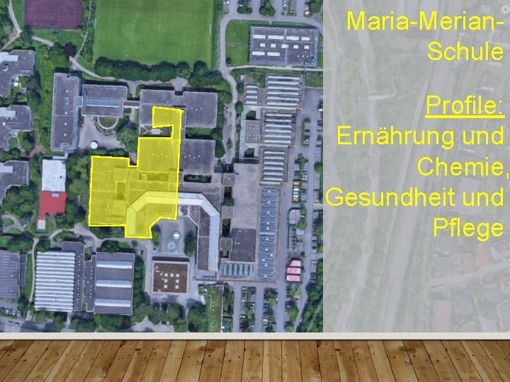 Maria-Merian. Schule Profile: Ernährung und Chemie, Gesundheit und Pflege 