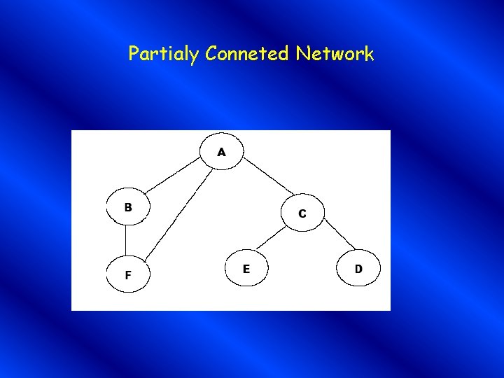 Partialy Conneted Network 