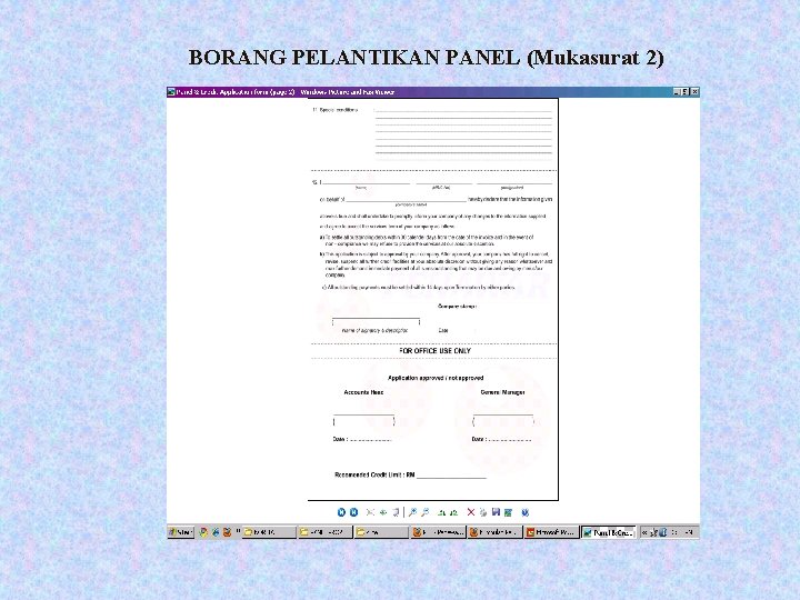 BORANG PELANTIKAN PANEL (Mukasurat 2) 