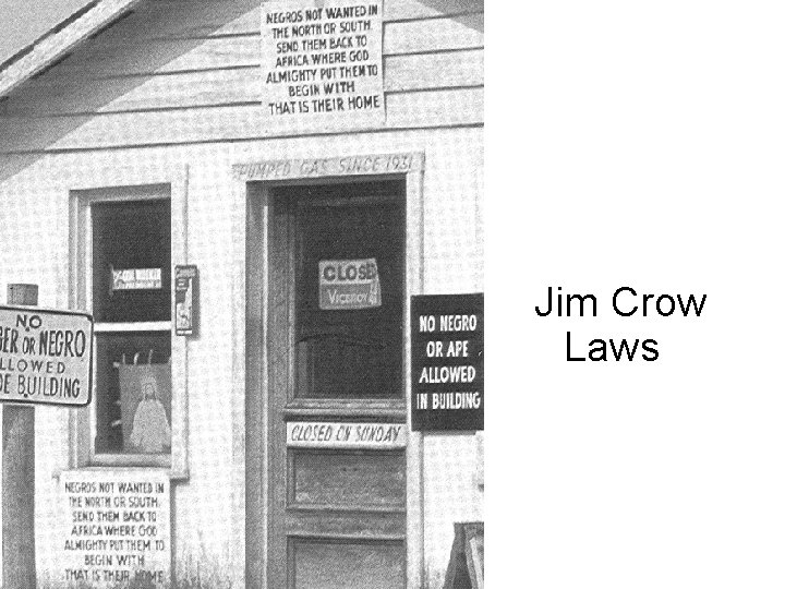 Jim Crow Laws 