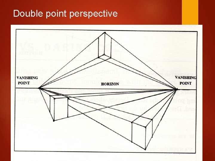 Double point perspective 