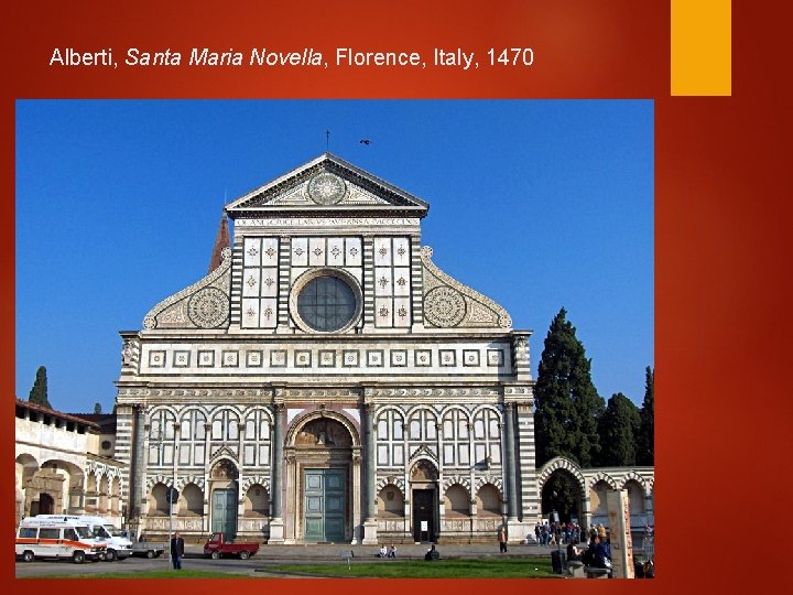 Alberti, Santa Maria Novella, Florence, Italy, 1470 