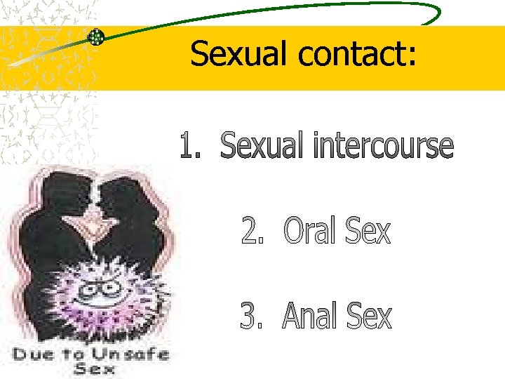 Sexual contact: 
