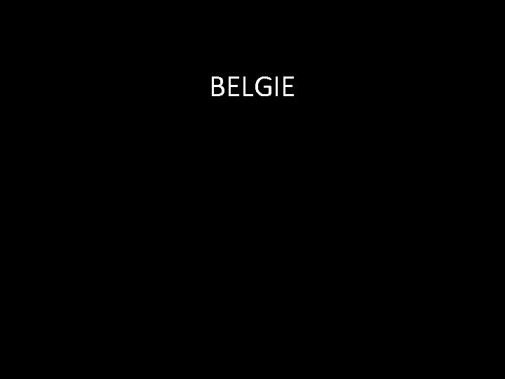 BELGIE 