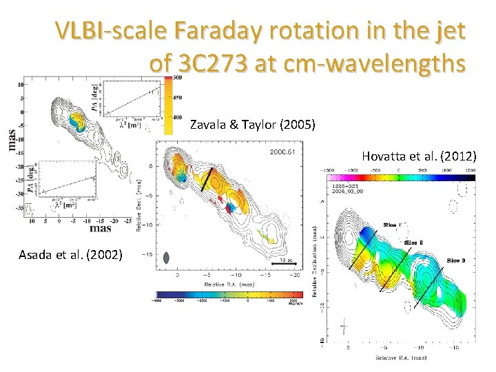 VLBI-scale Faraday rotation in the jet of 3 C 273 at cm-wavelengths Mc. Kinney