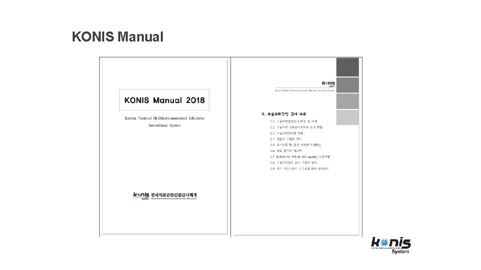 KONIS Manual 