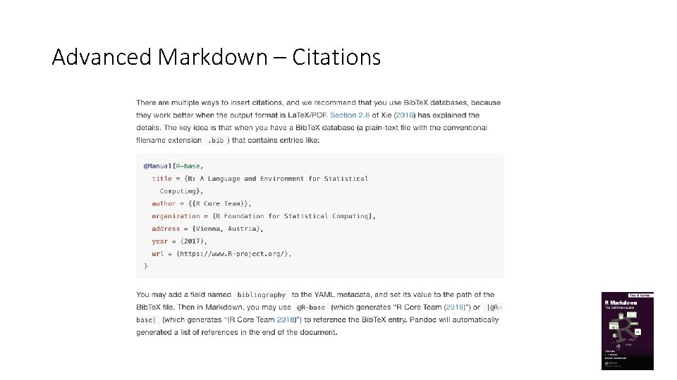 Advanced Markdown – Citations 