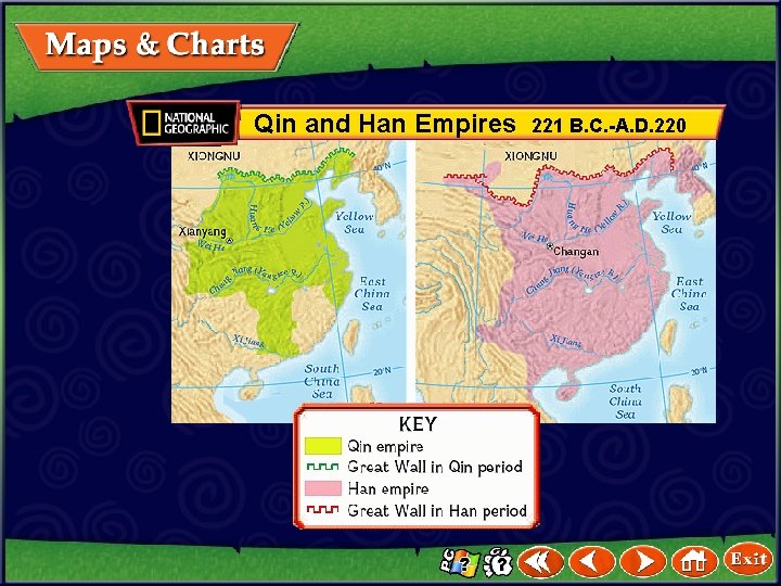 Qin and Han Empires 221 B. C. -A. D. 220 