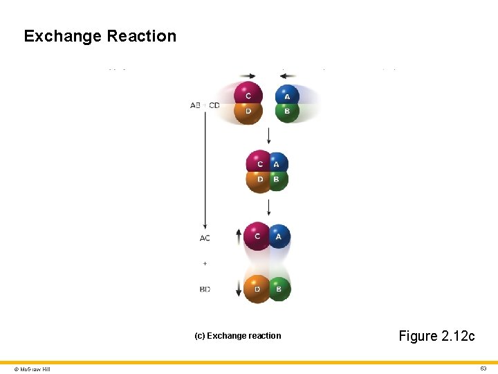Exchange Reaction (c) Exchange reaction © Mc. Graw Hill Figure 2. 12 c 53 Exchange Reaction (c) Exchange reaction © Mc. Graw Hill Figure 2. 12 c 53