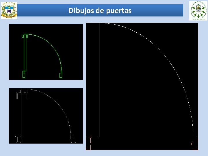 Dibujos de puertas 