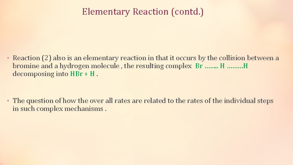 Molecular Kinetic Prof Sanaa Taher Arab By Maha