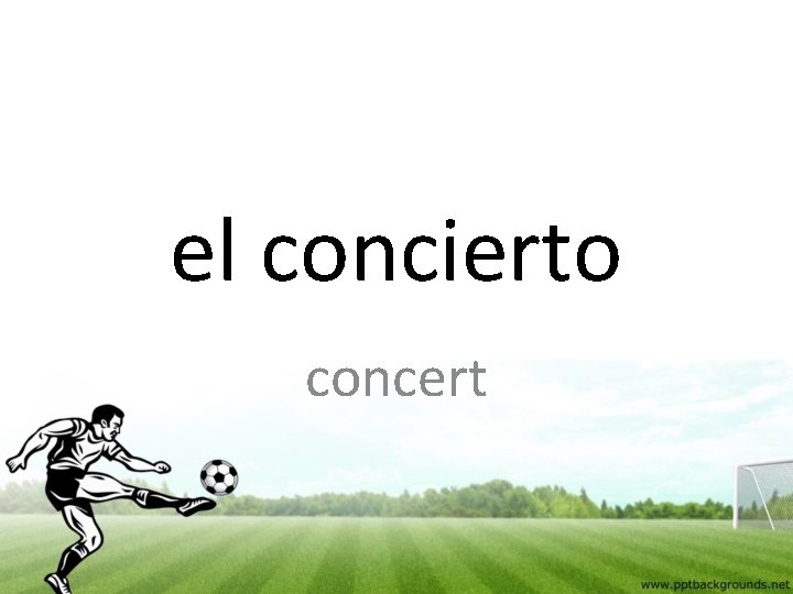 el concierto concert 