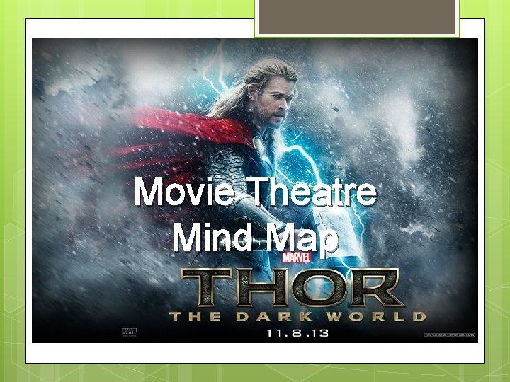 Movie Theatre Mind Map 