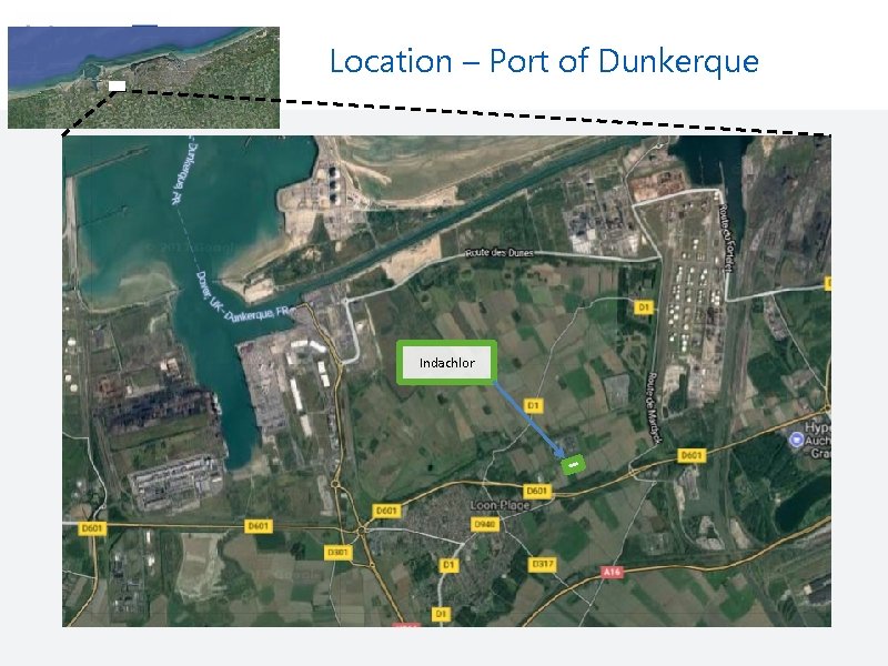 Location – Port of Dunkerque Indachlor 