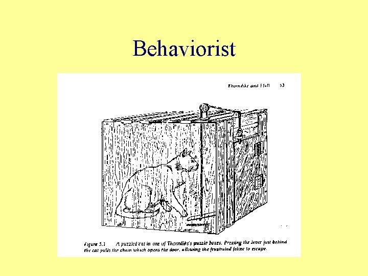 Behaviorist 